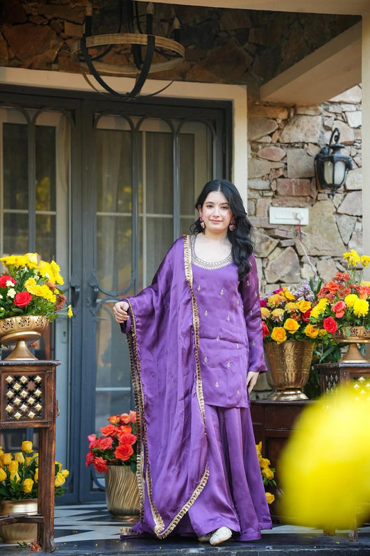 KURTI  WITH PLAZZO & DUPATTO
